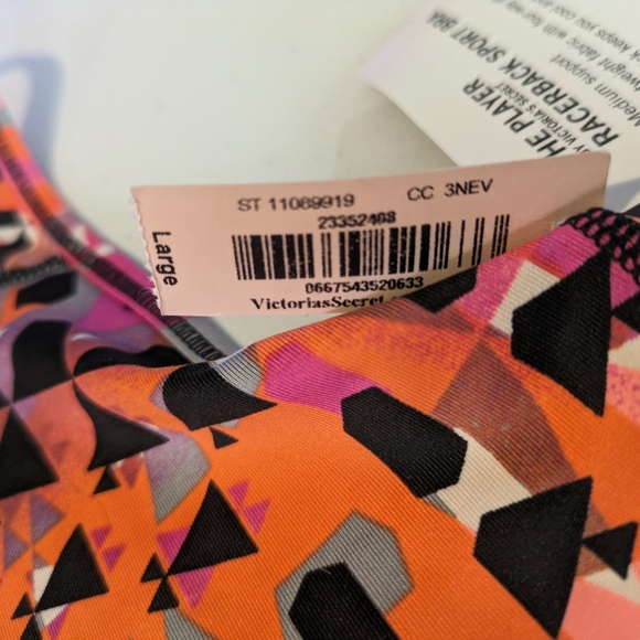 NWT Victoria's Secret Sport The Player Racer back Sports Bra - Picture 5 of 11